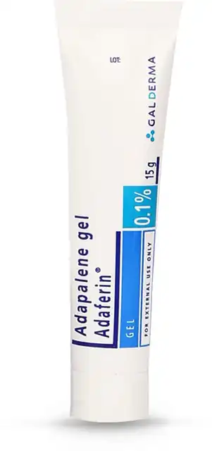 Adapalene 0.1% gel product photograph