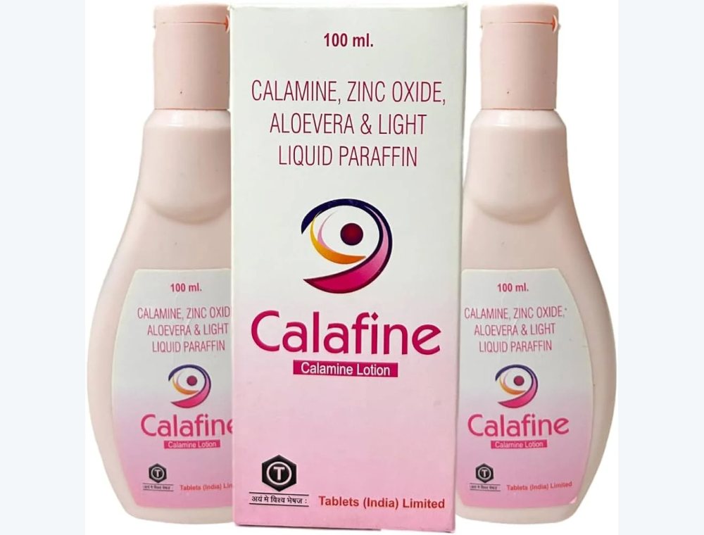 Calamine 8% w/v real medicine product photograph, view 1
