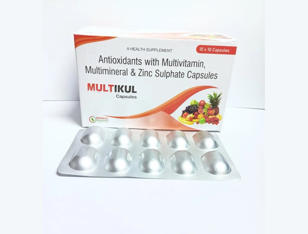 Multivitamin + Multimineral Multinutrient real medicine product photograph, view 1